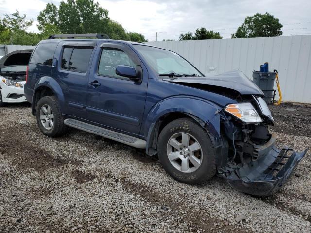 5N1AR18B99C606670 - 2009 NISSAN PATHFINDER S BLUE photo 4