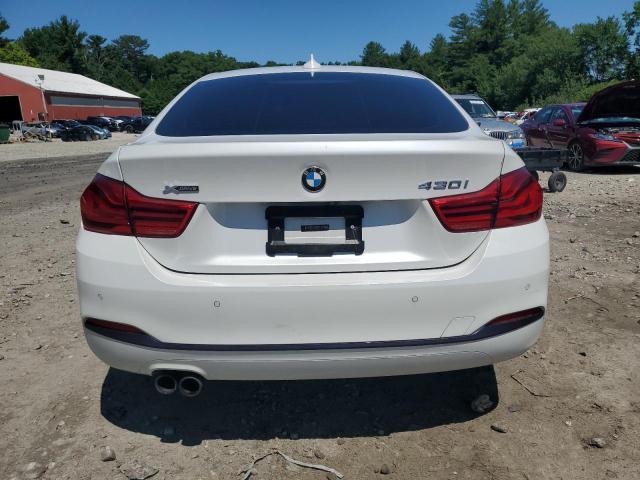 WBA4J3C52KBL06113 - 2019 BMW 430XI GRAN COUPE WHITE photo 6