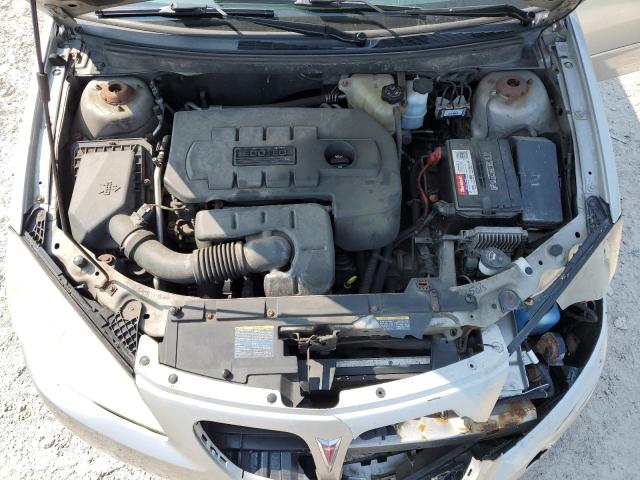 1G2ZF58B174197681 - 2007 PONTIAC G6 VALUE LEADER SILVER photo 11