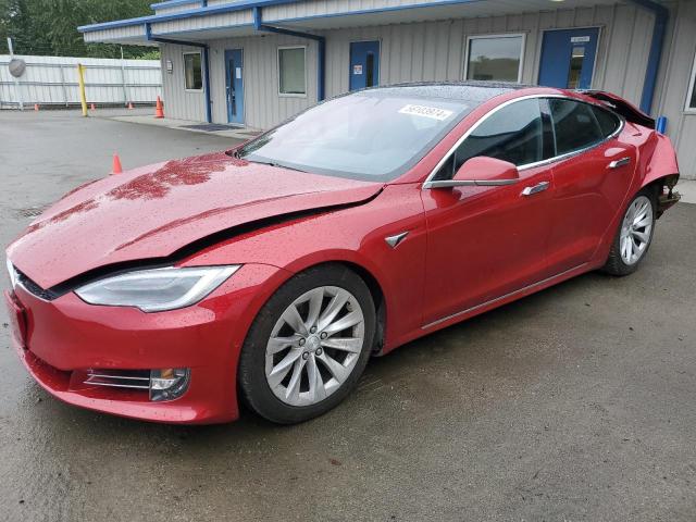 5YJSA1E20JF264795 - 2018 TESLA MODEL S 红色 照片 1