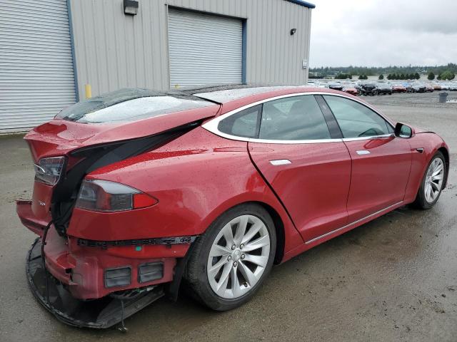 5YJSA1E20JF264795 - 2018 TESLA MODEL S 红色 照片 3