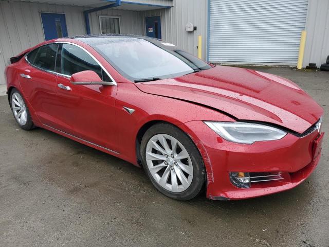 5YJSA1E20JF264795 - 2018 TESLA MODEL S 红色 照片 4