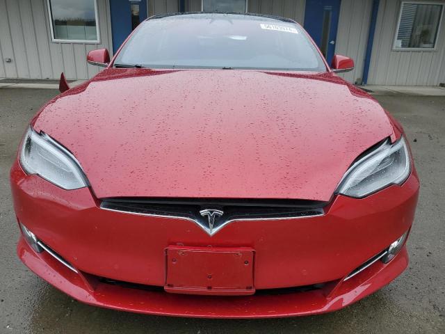 5YJSA1E20JF264795 - 2018 TESLA MODEL S 红色 照片 5