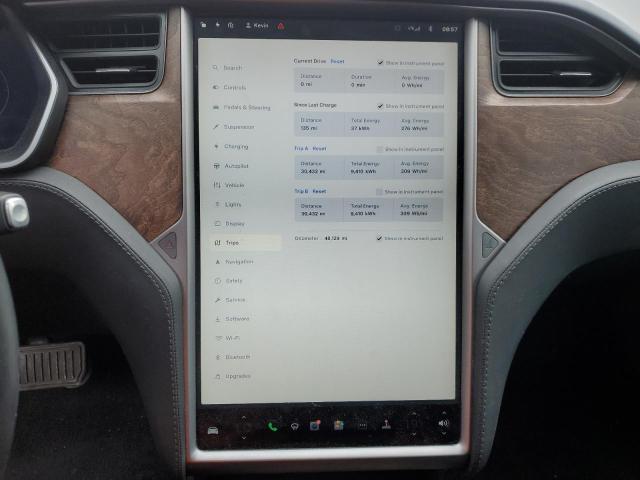 5YJSA1E20JF264795 - 2018 TESLA MODEL S 红色 照片 9