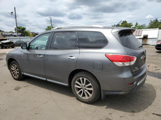 5N1AR2MM4FC723422 - 2015 NISSAN PATHFINDER S GRAY photo 2