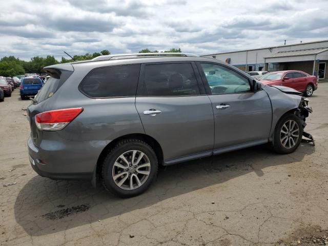 5N1AR2MM4FC723422 - 2015 NISSAN PATHFINDER S GRAY photo 3