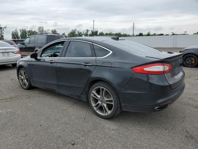 3FA6P0D92ER200647 - 2014 FORD FUSION TITANIUM BLACK photo 2