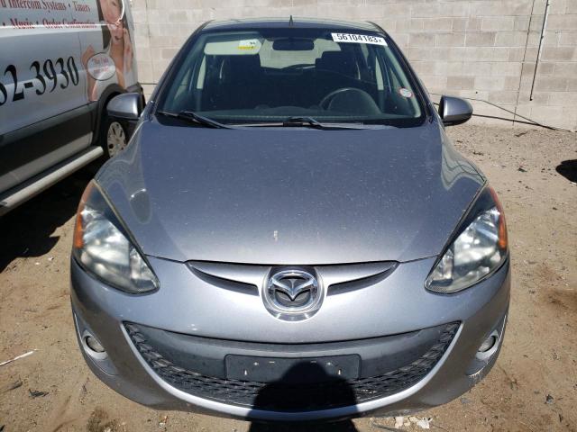 JM1DE1LY3E0174792 - 2014 MAZDA MAZDA2 TOURING SILVER photo 5