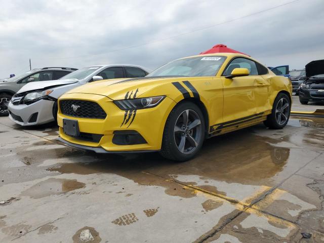 1FA6P8AM4F5337309 - 2015 FORD MUSTANG YELLOW photo 1