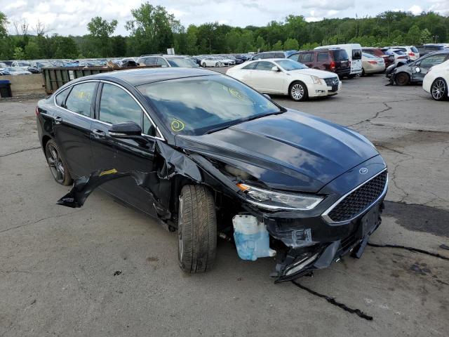 3FA6P0VP5JR237540 - 2018 FORD FUSION SPORT BLACK photo 4