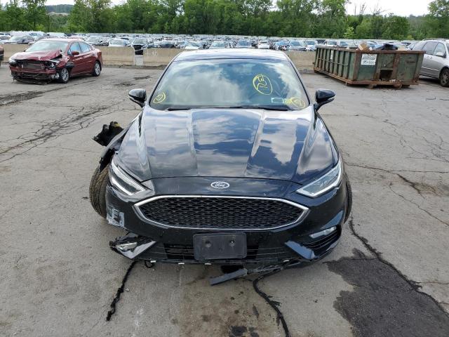 3FA6P0VP5JR237540 - 2018 FORD FUSION SPORT BLACK photo 5