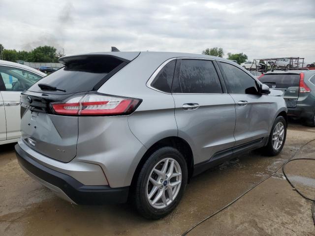 2FMPK4J92MBA02815 - 2021 FORD EDGE SEL SILVER photo 3