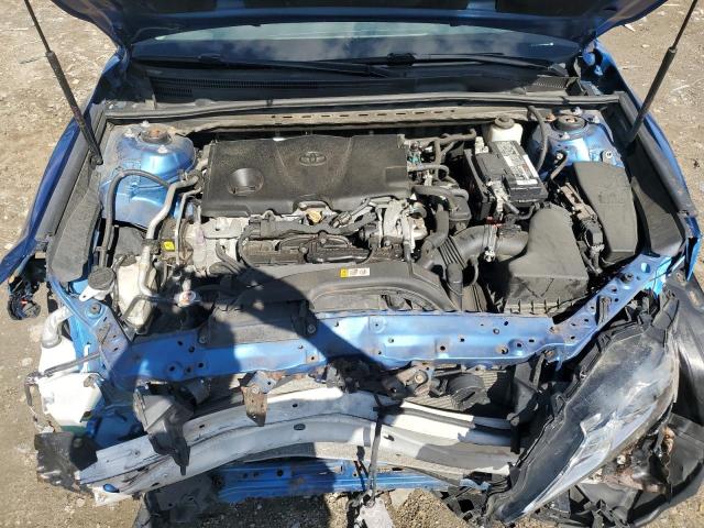 4T1B11HK1KU195874 - 2019 TOYOTA CAMRY L 蓝色 照片 11