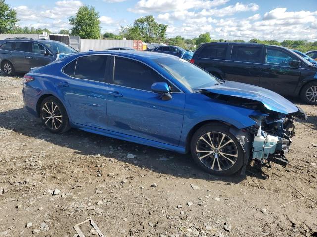 4T1B11HK1KU195874 - 2019 TOYOTA CAMRY L 蓝色 照片 4