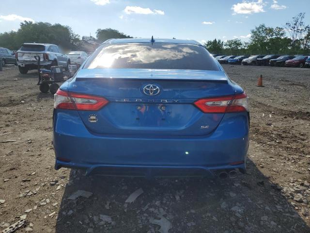 4T1B11HK1KU195874 - 2019 TOYOTA CAMRY L 蓝色 照片 6