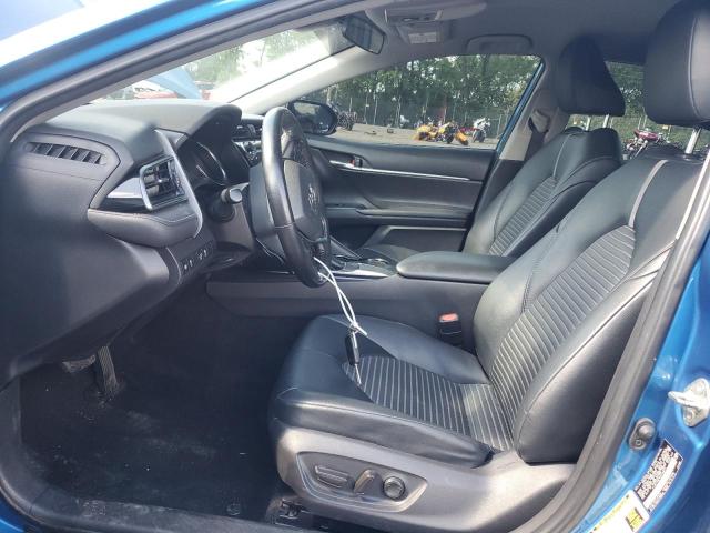 4T1B11HK1KU195874 - 2019 TOYOTA CAMRY L 蓝色 照片 7