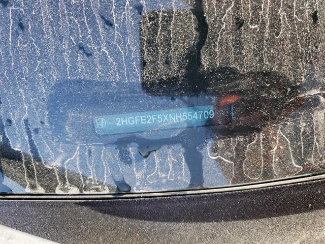 2HGFE2F5XNH554709 - 2022 HONDA CIVIC SPORT 红色 照片 13