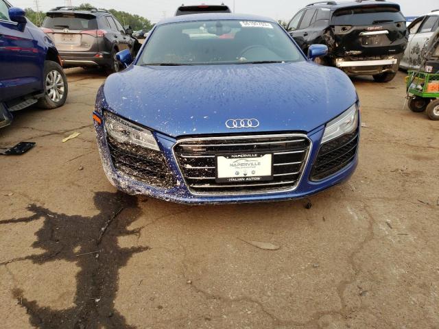 WUAANAFG4EN001231 - 2014 AUDI R8 5.2 QUATTRO BLUE photo 5