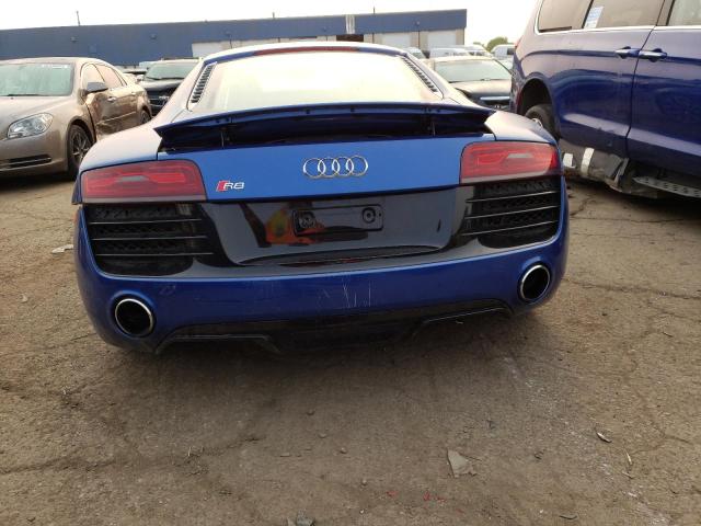 WUAANAFG4EN001231 - 2014 AUDI R8 5.2 QUATTRO BLUE photo 6