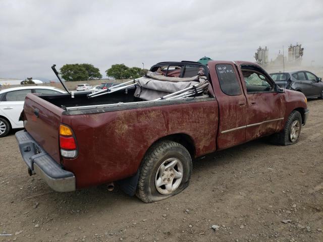 5TBRT34121S204826 - 2001 TOYOTA TUNDRA ACCESS CAB Կարմիր լուսանկար 3