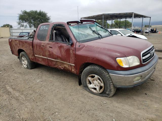 5TBRT34121S204826 - 2001 TOYOTA TUNDRA ACCESS CAB RED photo 4