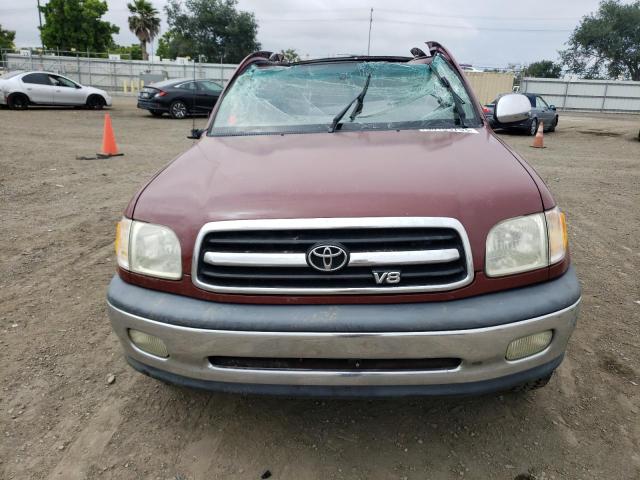 5TBRT34121S204826 - 2001 TOYOTA TUNDRA ACCESS CAB RED photo 5