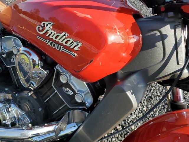 56KMSB00XG3106031 - 2016 INDIAN MOTORCYCLE CO. SCOUT RED photo 10