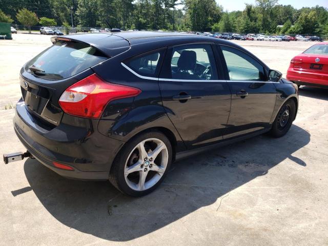 1FAHP3N23CL124282 - 2012 FORD FOCUS TITANIUM BLACK photo 3