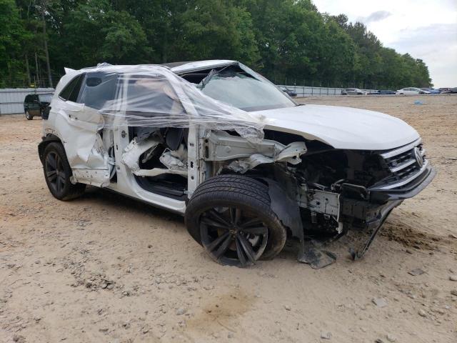 1V2PE2CA2MC203510 - 2021 VOLKSWAGEN ATLAS CROS SE Белый фото 4