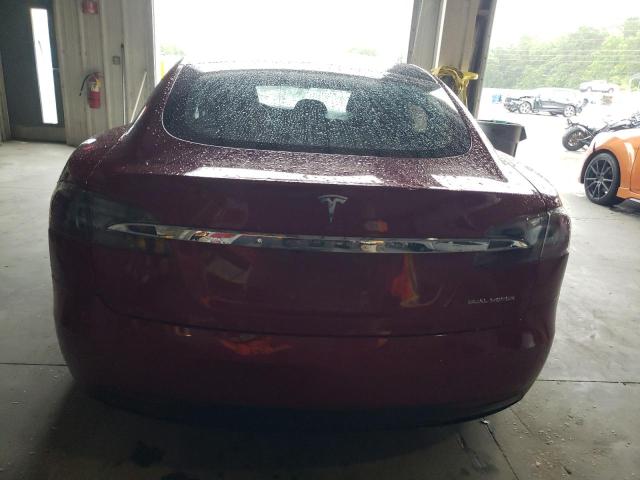 5YJSA1E29KF337258 - 2019 TESLA MODEL S წითელი ფოტო 6