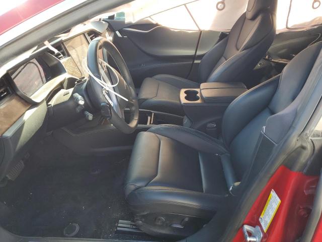 5YJSA1E29KF337258 - 2019 TESLA MODEL S წითელი ფოტო 7