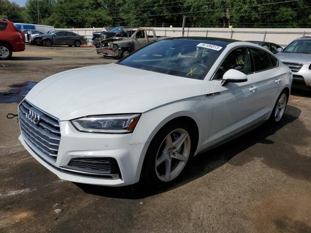 WAUENCF57JA135657 - 2018 AUDI A5 PREMIUM PLUS S-LINE WHITE photo 1