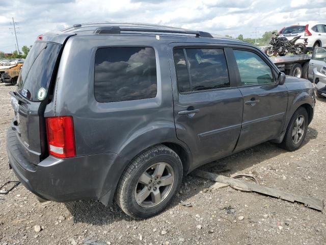 5FNYF4H49AB031542 - 2010 HONDA PILOT EX GRAY photo 3