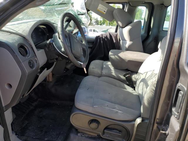 1FTRF12286NB85808 - 2006 FORD F150 GRAY photo 7