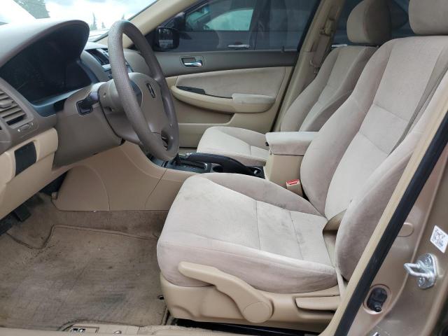 JHMCM56164C011859 - 2004 HONDA ACCORD DX TAN photo 7