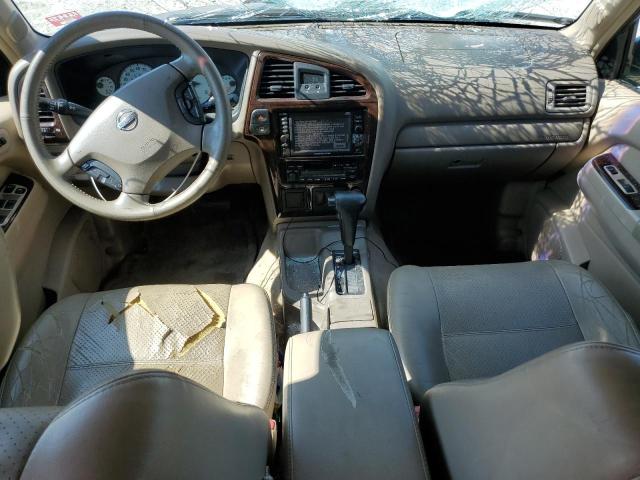 JN8DR09XX2W651227 - 2002 NISSAN PATHFINDER LE 绿色 照片 8