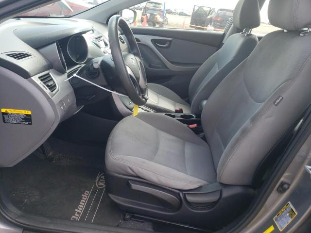 5NPDH4AE8DH312555 - 2013 HYUNDAI ELANTRA GLS GRAY photo 7