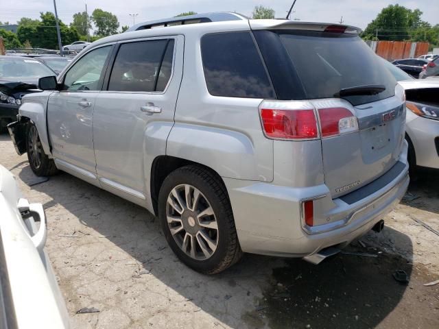 2GKFLVE32G6353492 - 2016 GMC TERRAIN DENALI SILVER photo 2