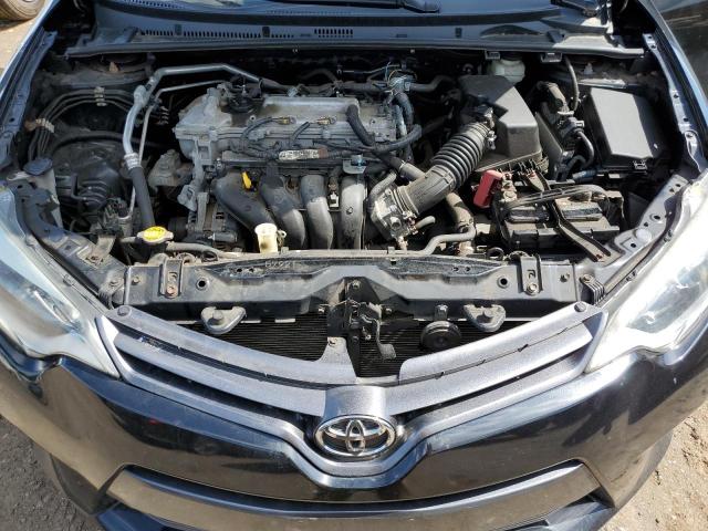 2T1BURHE9FC427273 - 2015 TOYOTA COROLLA L BLACK photo 11