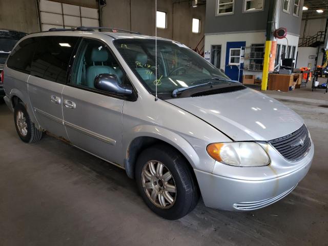 2C4GP54L14R618581 - 2004 CHRYSLER TOWN & COU TOURING Srebrny zdjęcie 1