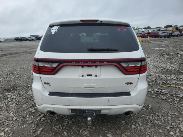 1C4SDJCT5EC301328 - 2014 DODGE DURANGO R/T WHITE photo 6