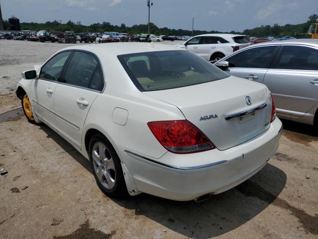 JH4KB16555C001323 - 2005 ACURA RL WHITE photo 2