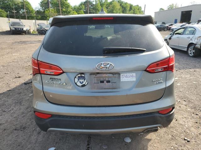 5XYZUDLBXDG048489 - 2013 HYUNDAI SANTA FE S GRAY photo 6