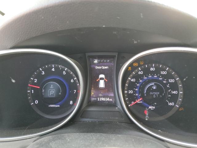 5XYZUDLBXDG048489 - 2013 HYUNDAI SANTA FE S GRAY photo 9