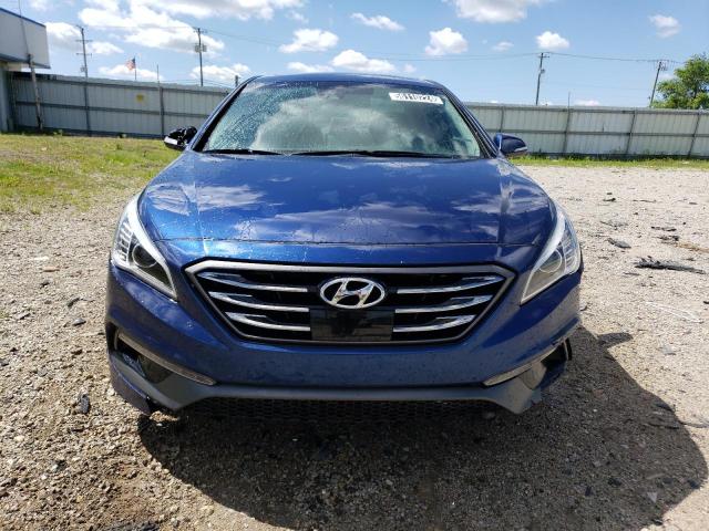 5NPE34AF9HH525788 - 2017 HYUNDAI SONATA SPORT BLUE photo 5