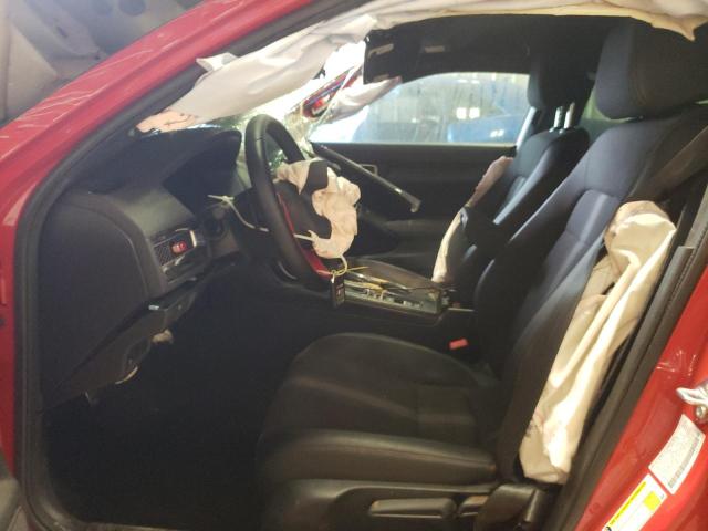 2HGFE2F56NH600522 - 2022 HONDA CIVIC SPORT 红色 照片 7
