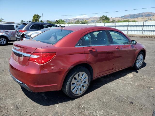 1C3CCBAB7DN640638 - 2013 CHRYSLER 200 LX BURGUNDY photo 3