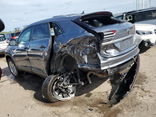 1V2HC2CAXMC229928 - 2021 VOLKSWAGEN ATLAS CROS SE Серый фото 2