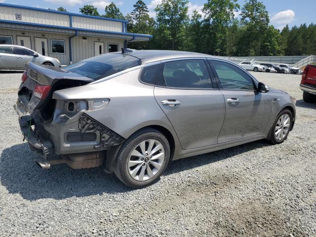 5XXGU4L35GG115296 - 2016 KIA OPTIMA EX SILVER photo 3