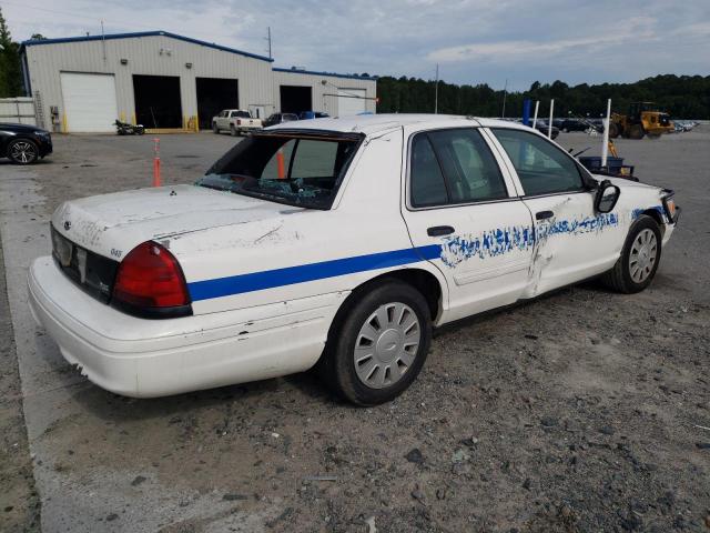 2FAHP71V39X118291 - 2009 FORD CROWN VICT POLICE INTERCEPTOR WHITE photo 3